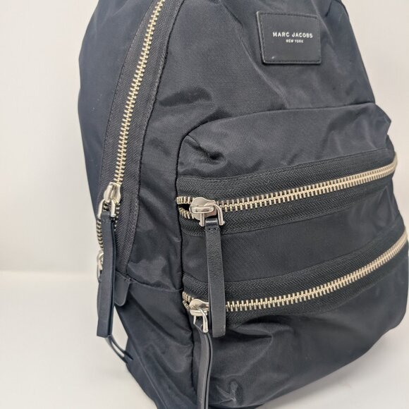 Marc Jacobs Nylon Biker Backpack in Black - Large or Medium main image 8